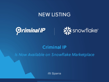 Criminal IP Unveils Fraud Detection Data Products on Snowflake Marketplace