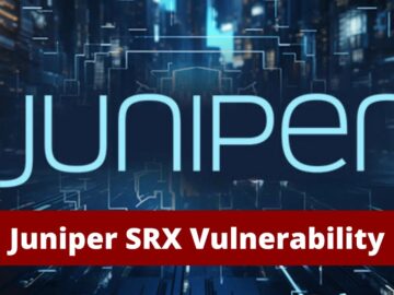 Juniper SRX Vulnerability Allows Attackers Trigger DoS Condition