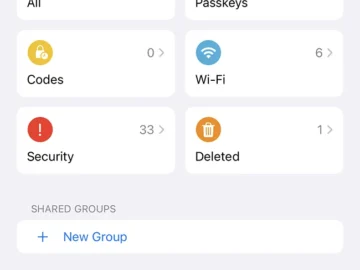 How to setup passkeys in Apple Passwords app